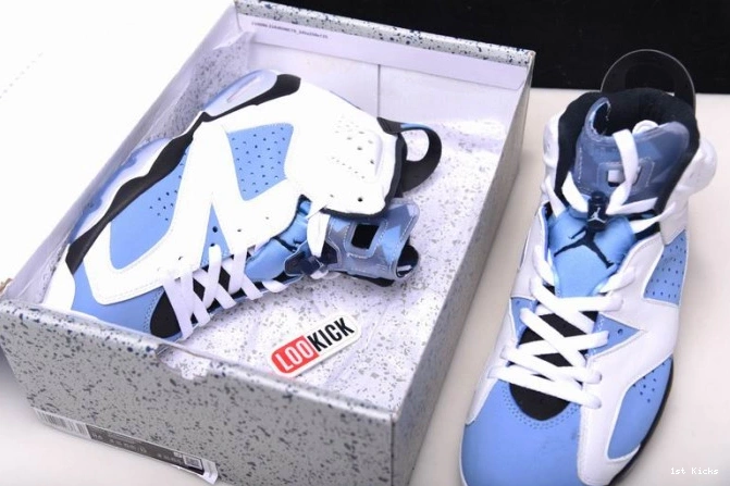 1st Kicks Shoes Jordan 6 CT8529-410 Air UNC 0709